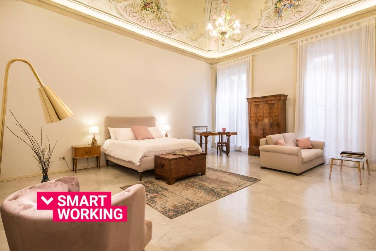 Casa Degli Affreschi A Palazzo Lungarini Lägenhet Palermo Exteriör bild